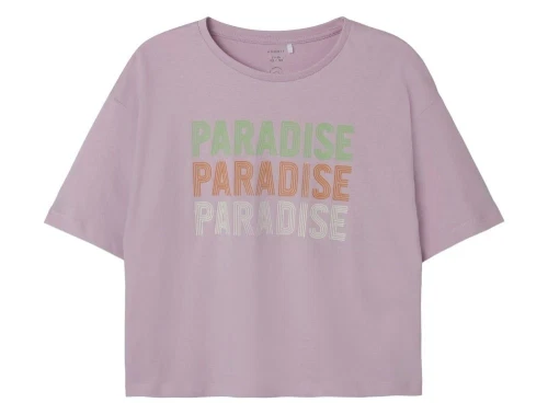 Name It winsome orchid t-shirt med paradise print
